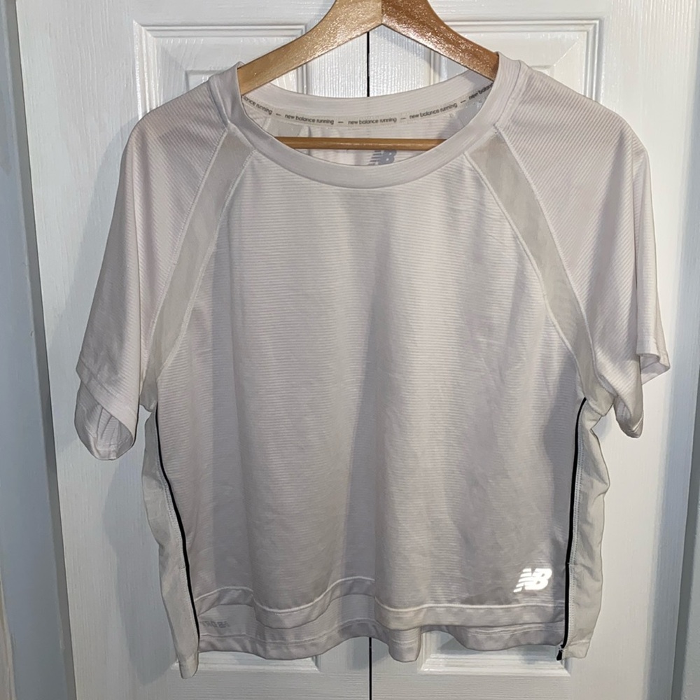 White New Balance Top